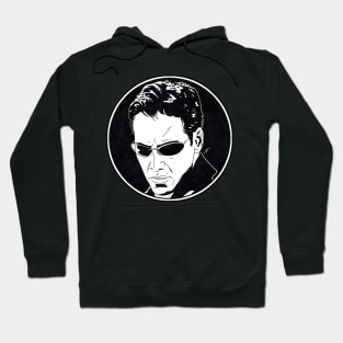 NEO - The Matrix (Circle Black and White) Hoodie